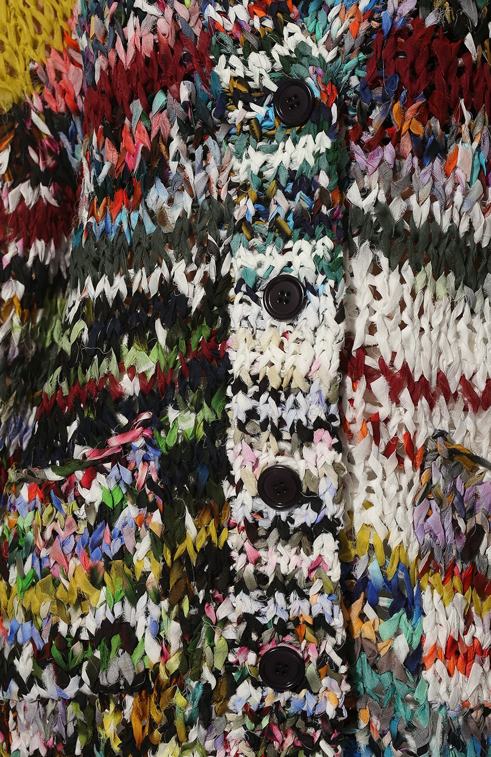 Кардиган из хлопка и шелка DRIES VAN NOTEN, арт. 221-011298-4711, фото 5