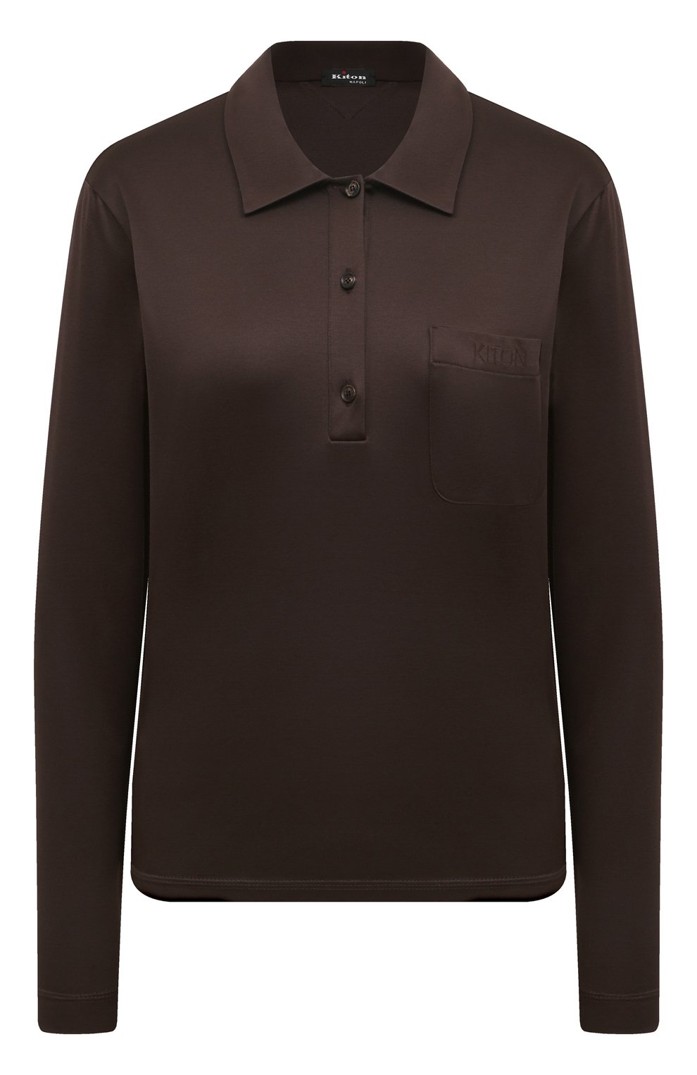 Хлопковое поло KITON, арт. D58440H0805121, фото 1
