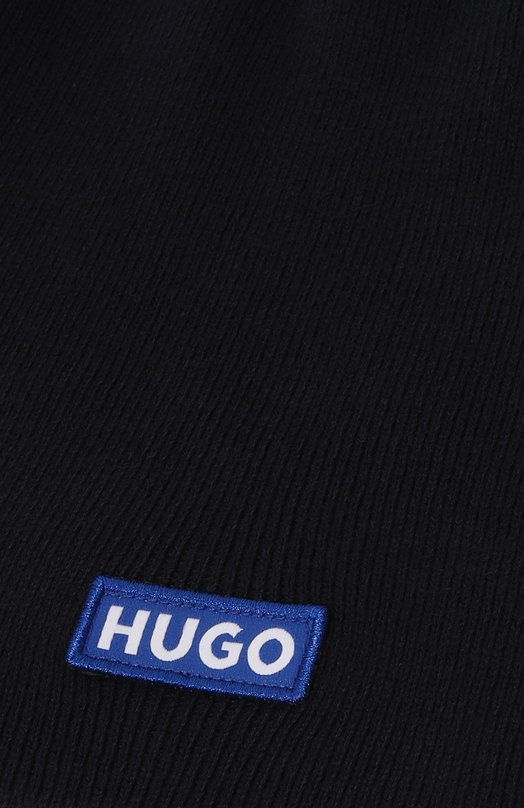 Хлопковая шапка HUGO Blue Синий, фото 3