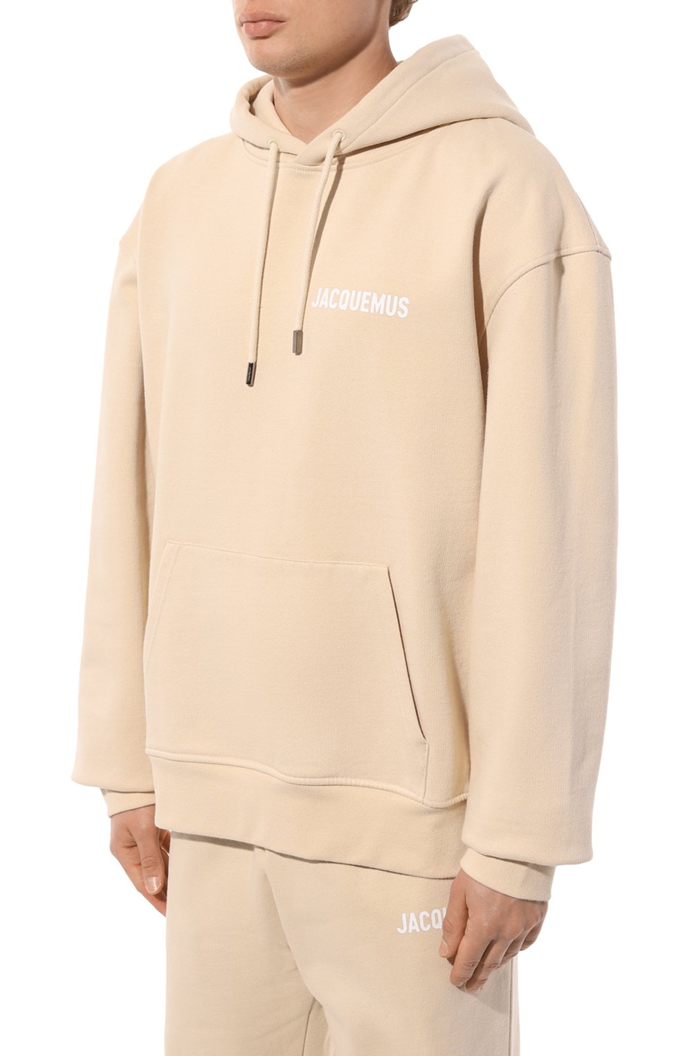 Хлопковое худи JACQUEMUS, арт. 22H/226JS210-2120, фото 3