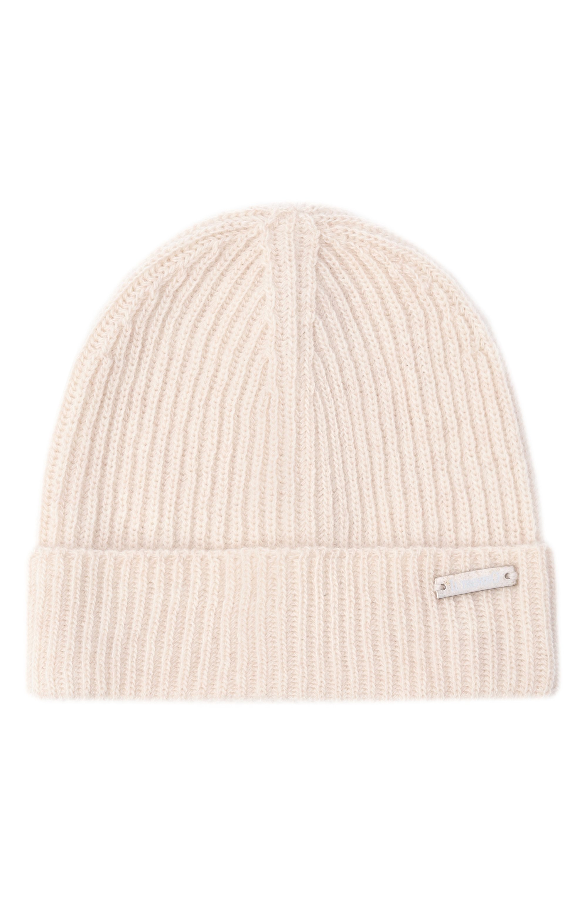 Шапка из шерсти и кашемира IL TRENINO кремового цвета по цене 7230 руб., арт. MB 6163-B, фото 1 Шапка из шерсти и кашемира IL TRENINO, арт. MB 6163-B, фото 1