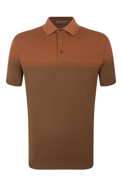 Мужская хлопковое поло CORNELIANI, арт. 25G526-2525002