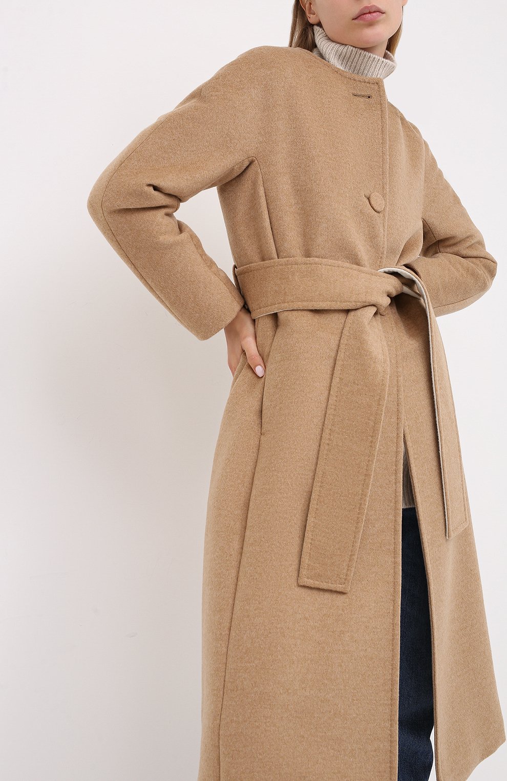 Пальто из шерсти и кашемира ESCADA, арт. 5033592, фото 3