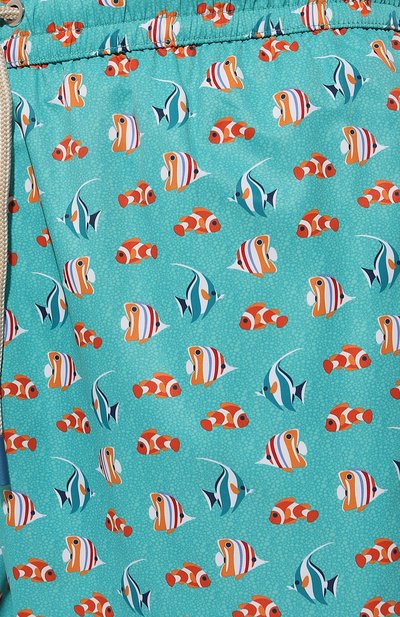 Плавки-шорты FEFE` бирюзового цвета по цене 16500 руб., арт. BG19986-4L, фото 4 Плавки-шорты FEFE`, арт. BG19986-4L, фото 4