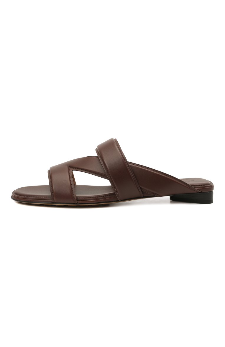 Кожаные шлепанцы the band BOTTEGA VENETA, арт. 651374/VBSL0, фото 1