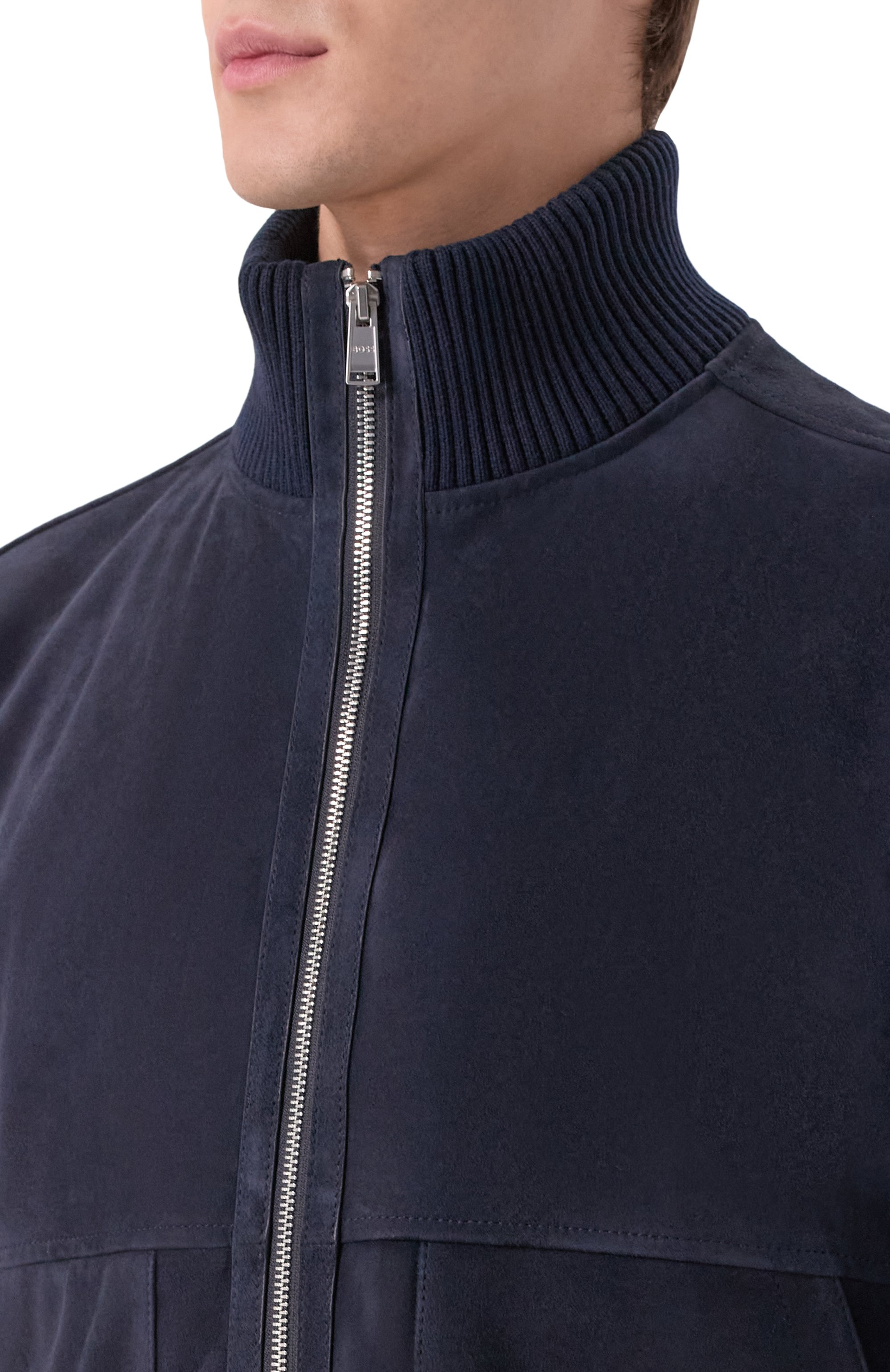 Комбинированный бомбер BOSS, арт. 50547673, фото 5