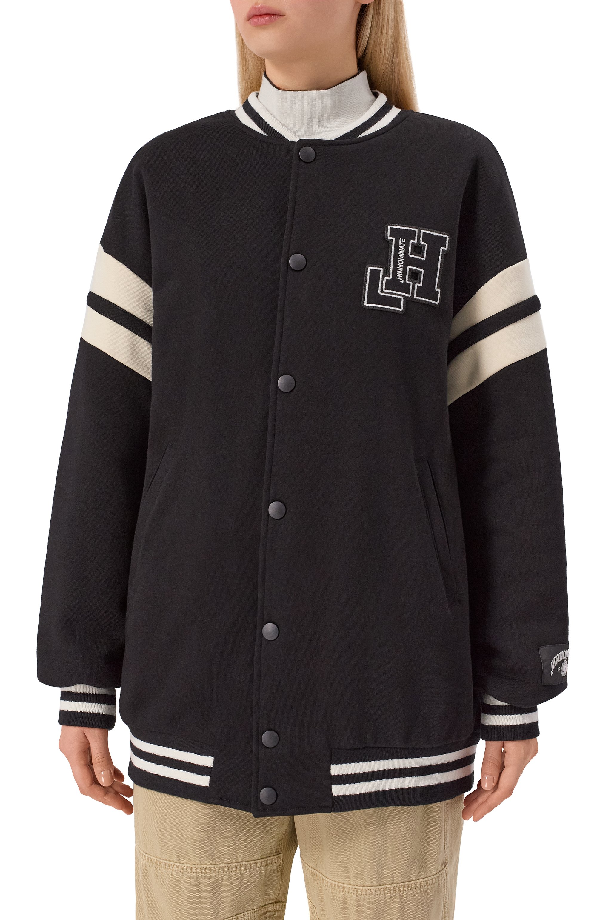 Хлопковый бомбер HINNOMINATE, арт. HMABW02071, фото 3