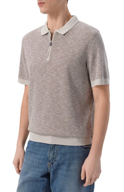 Хлопковое поло CORNELIANI, арт. 27G512/2725033, фото 3