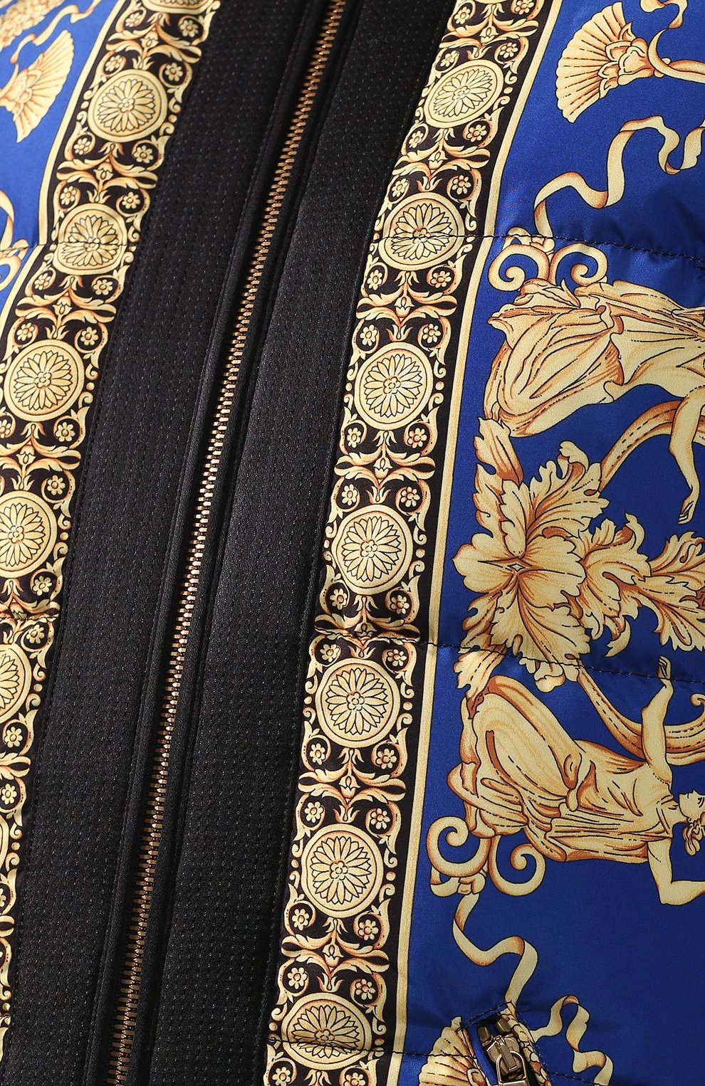 Стеганая куртка с принтом и воротником-стойкой  VERSACE, арт. A80273/A226681, фото 5