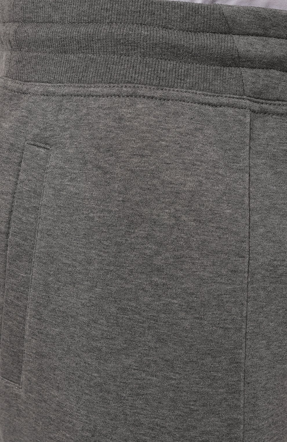 Джоггеры из хлопка и кашемира BRUNELLO CUCINELLI, арт. MM831B2332, фото 5