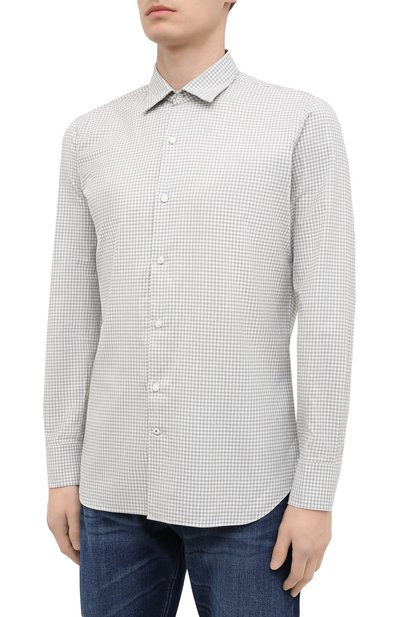 Хлопковая рубашка LORO PIANA, арт. FAL4417, фото 3