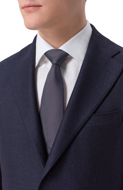 Шелковый галстук BRIONI темно-бордового цвета по цене 31800 руб., арт. 062I00/PD463, фото 2 Шелковый галстук BRIONI, арт. 062I00/PD463, фото 2