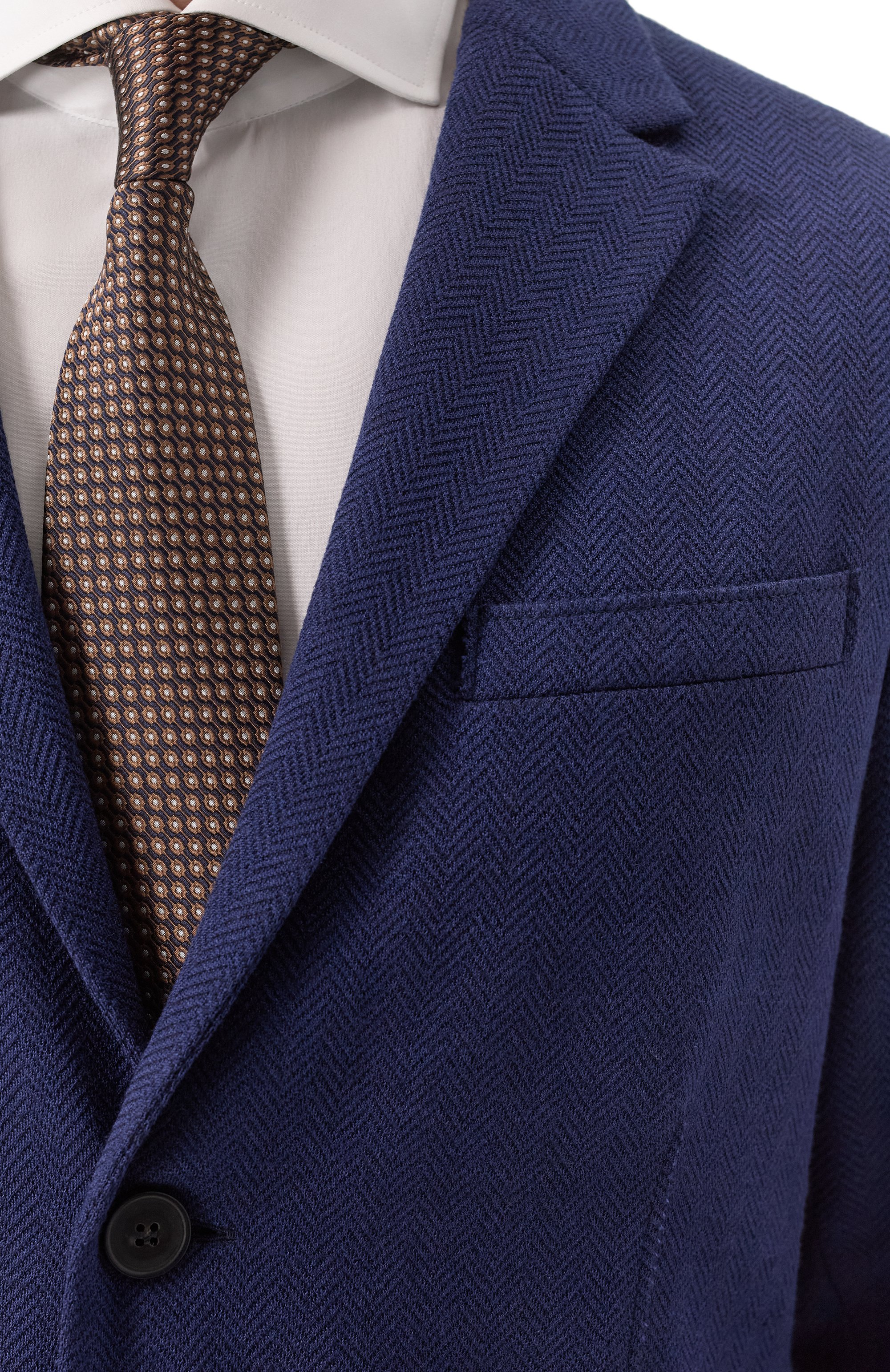 Пиджак из шерсти и шелка HARRIS WHARF LONDON, арт. C8P22PPN, фото 7