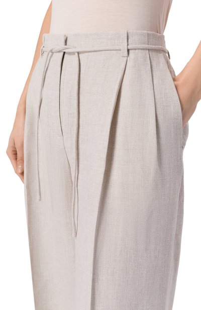 Брюки изо льна и вискозы 12 STOREEZ, арт. 137024, фото 5