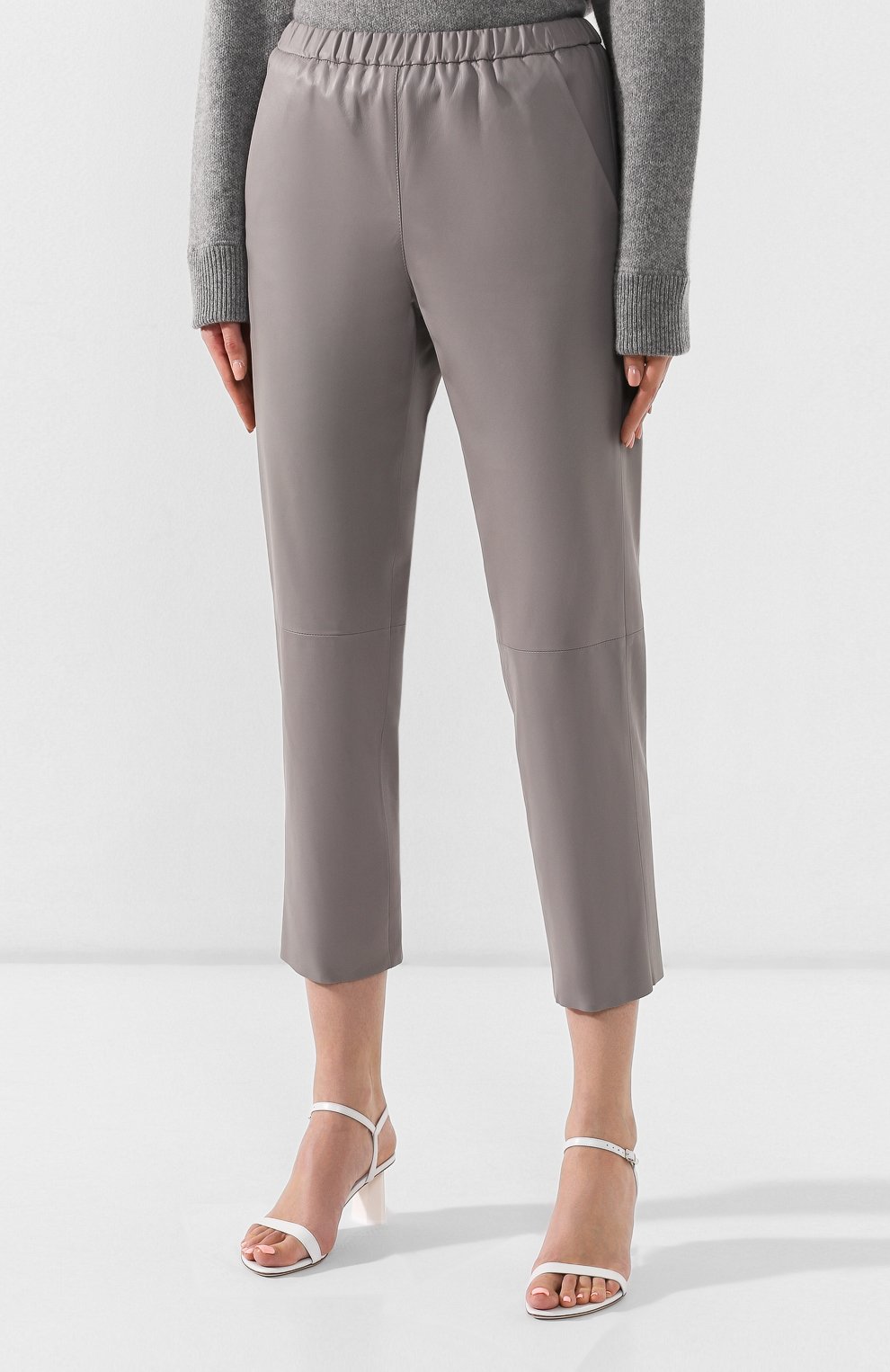 Кожаные брюки DROME, арт. DPD1384P/D400P, фото 3