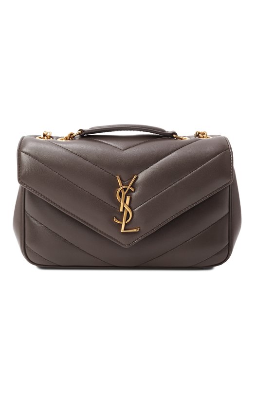 Сумка Loulou small Saint Laurent 801437/AAEAX Коричневый 801437/AAEAX