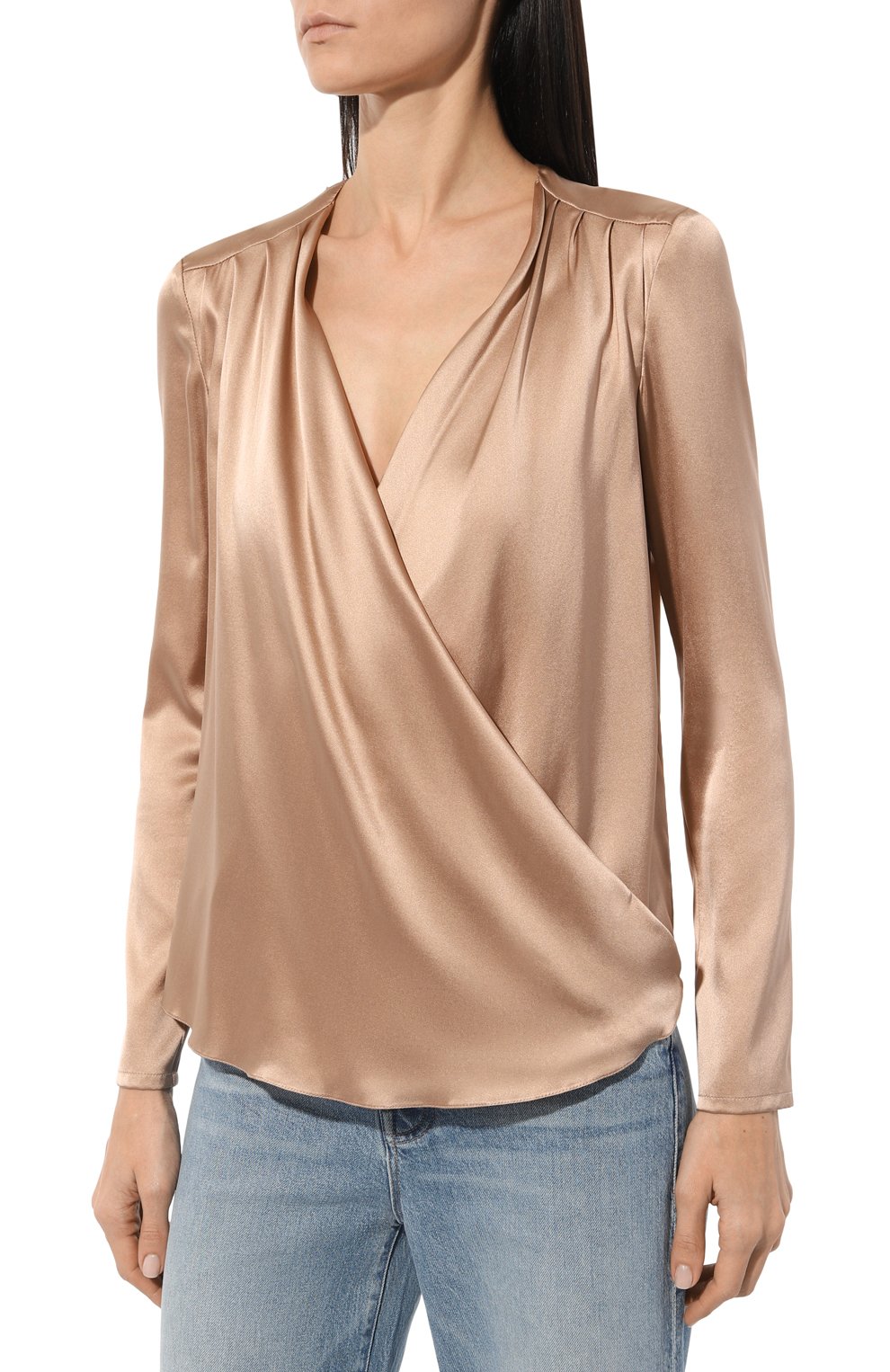 Атласная блузка SIMPLIFY, арт. BLZ06, фото 3