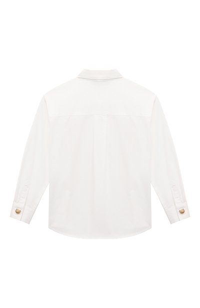 Хлопковая блузка MOSCHINO, арт. HDC01F/LMA01/4-8, фото 2