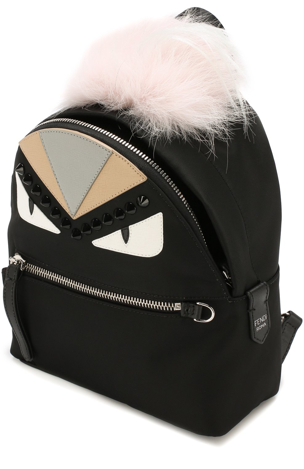 Рюкзак из текстиля с аппликациями bag bugs FENDI, арт. 8BZ038 A0Y7, фото 4