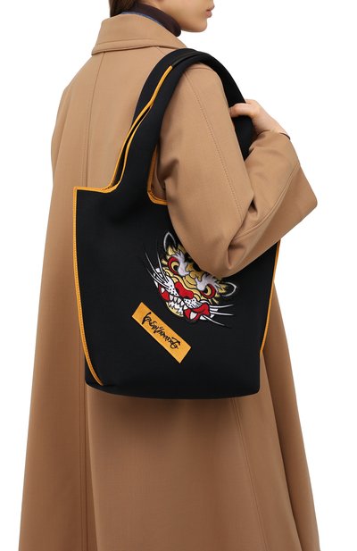 Сумка kansai KENZO черного цвета по цене 35800 руб., арт. FB52SA521F12, фото 5 Сумка kansai KENZO, арт. FB52SA521F12, фото 5