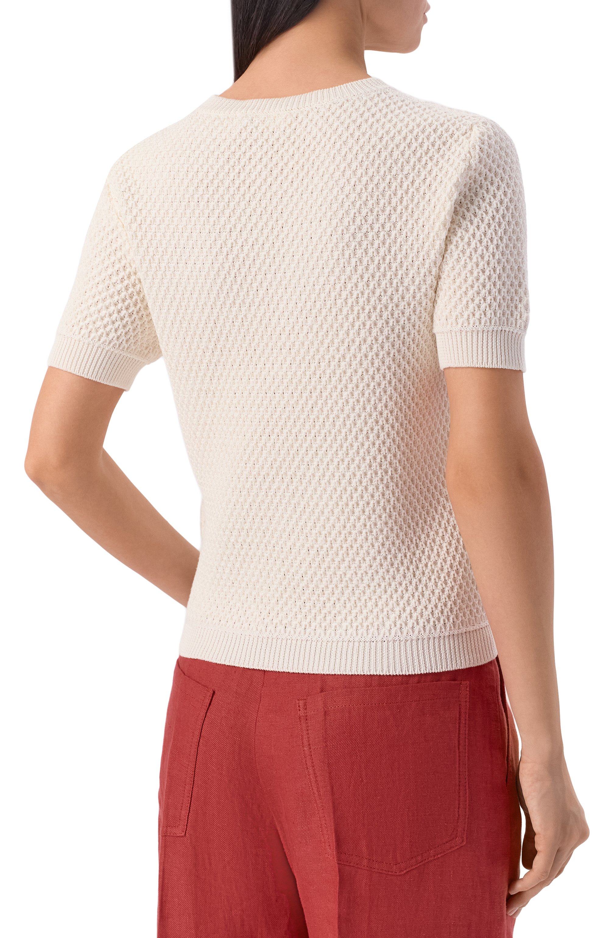 Пуловер из шелка и хлопка MVST, арт. M26.2PW.K216/Y203, фото 4