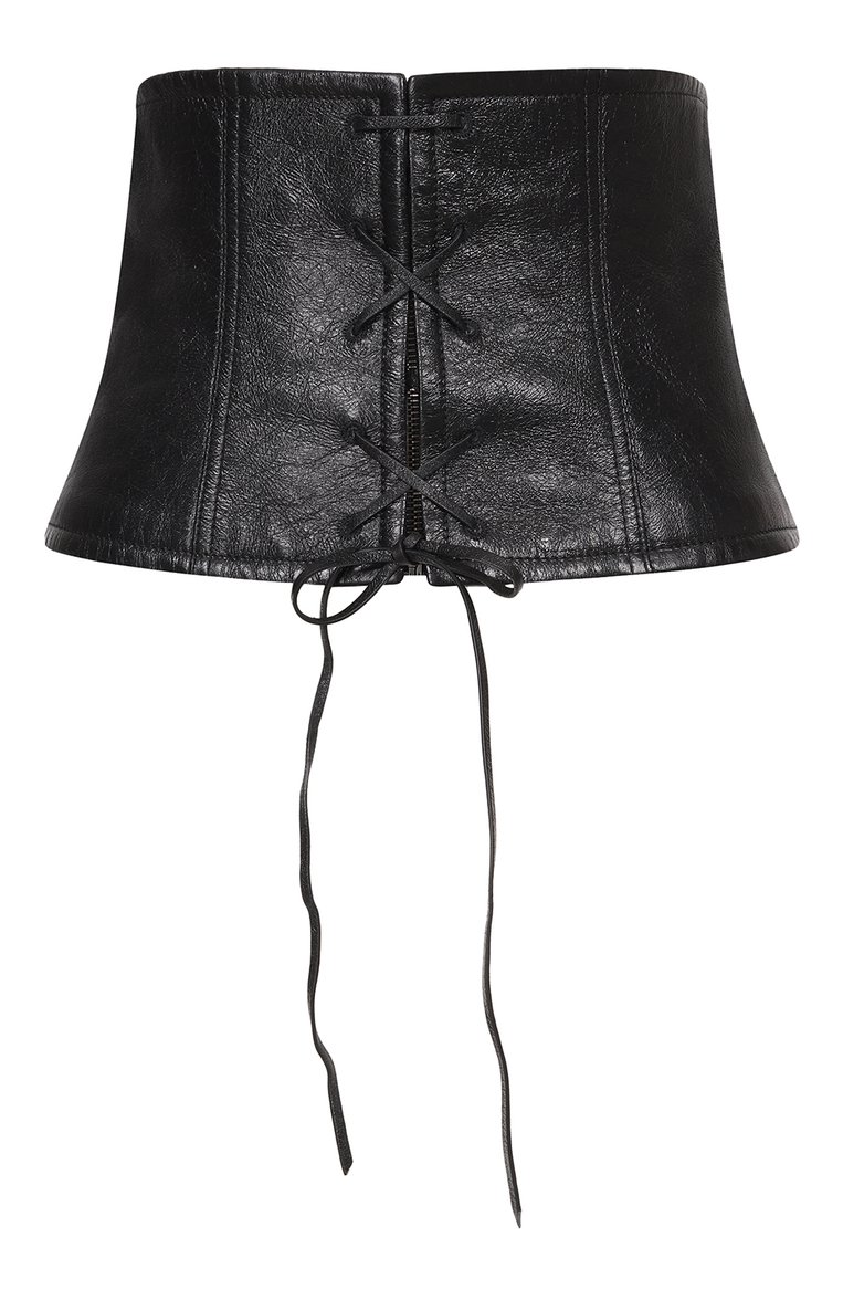 Кожаный корсет MIU MIU, арт. MPT238-1SNT-F0002, фото 1