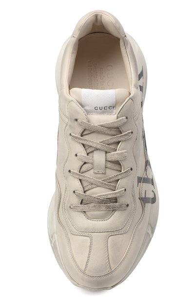 Кожаные кроссовки rhyton GUCCI, арт. 636343/A9L00, фото 5