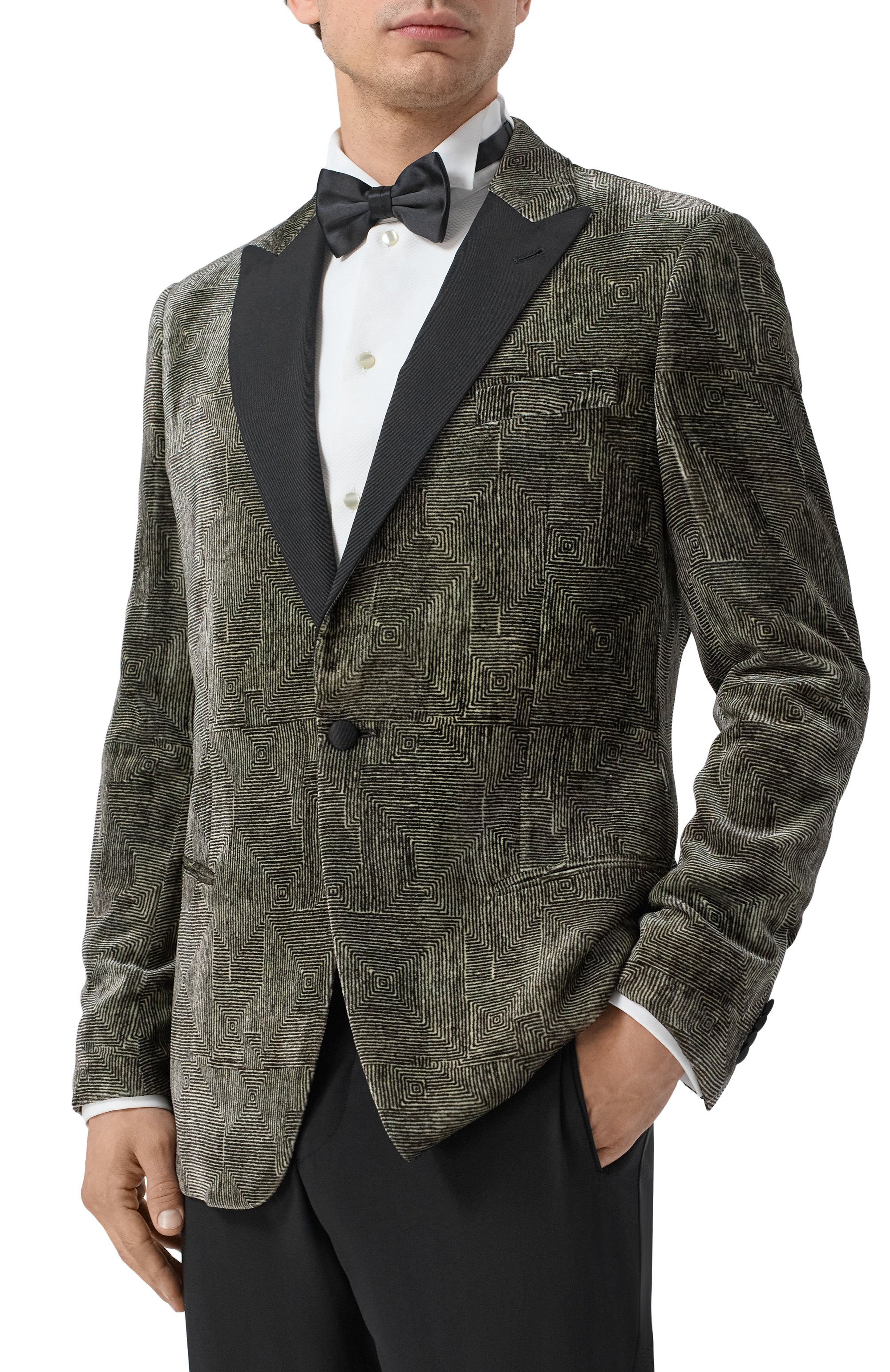 Смокинг из вискозы и шелка GIORGIO ARMANI, арт. 0WGAS012/T027K, фото 2