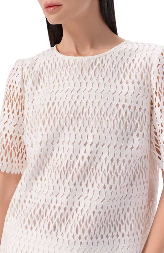 Топ MVST M26.2PW.B029/F130 JUMB0 RICAMI Белый  M26.2PW.B029/F130 JUMB0 RICAMI Фото 5