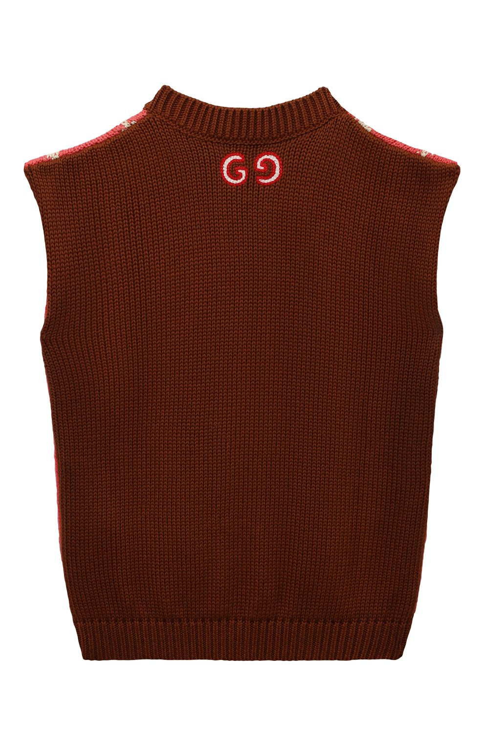 Хлопковый жилет GUCCI, арт. 596249 XKA6I, фото 2