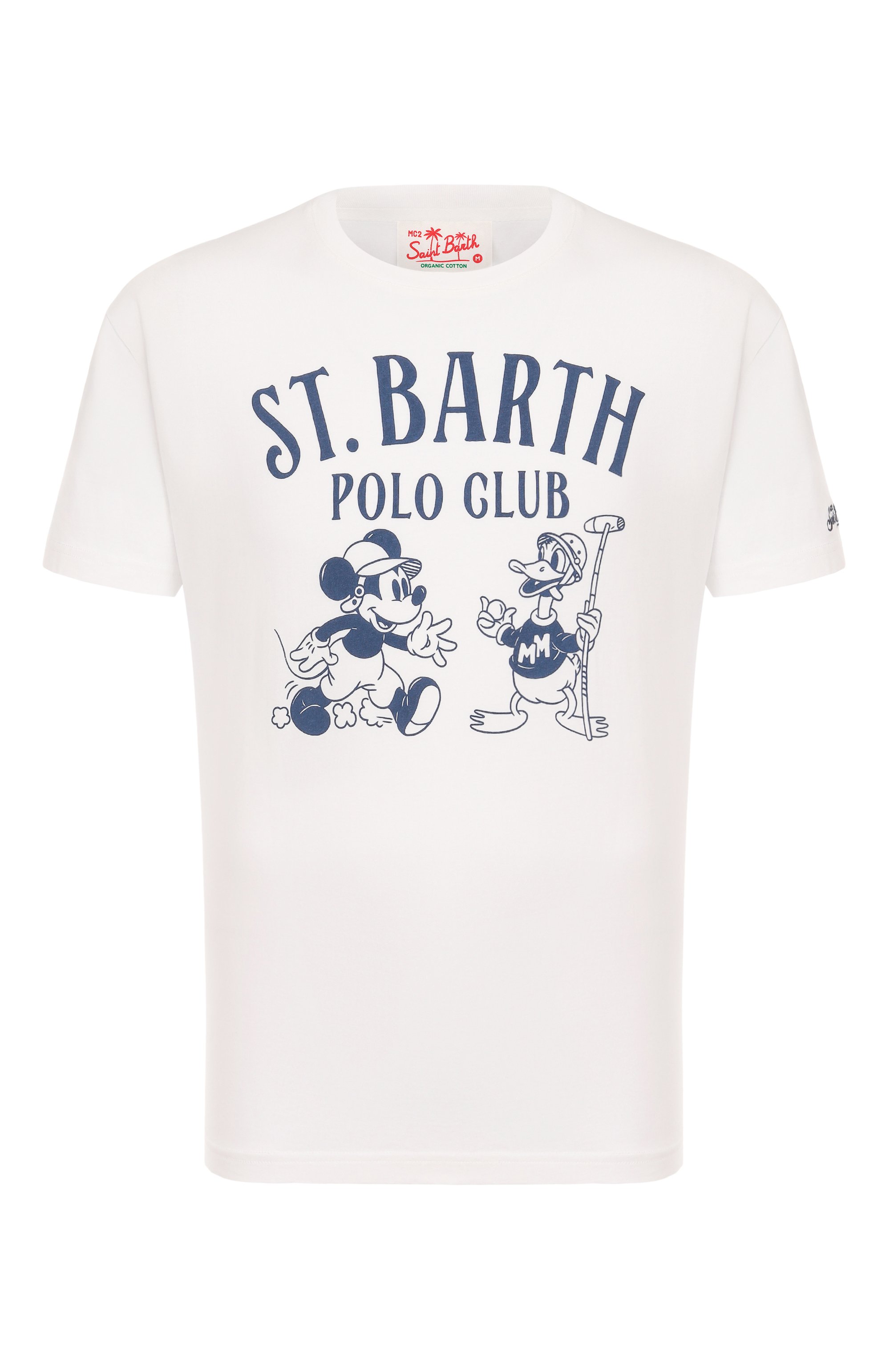Хлопковая футболка MC2 SAINT BARTH, арт. STBM TSHIRT MAN/02612H, фото 1