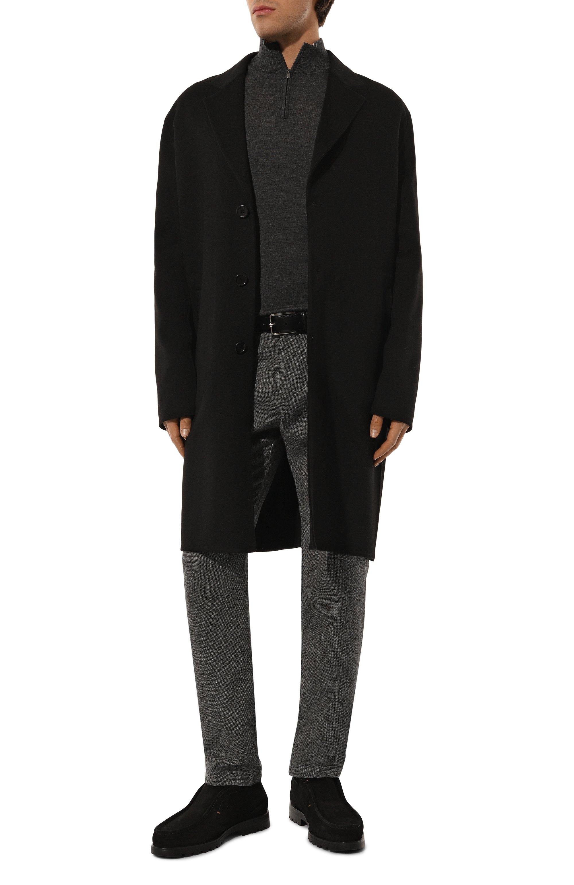 Замшевые ботинки detroit SANTONI, арт. MGDG18891NE0AGEX., фото 2