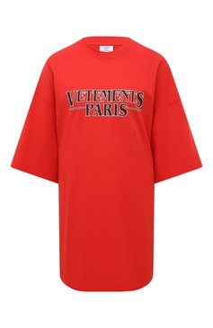 Хлопковая фу�тболка VETEMENTS, арт. UE54TR330R, фото 1