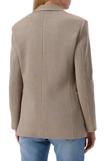 Жакет из хлопка и вискозы BRUNELLO CUCINELLI, арт. M0AZT7511P, фото 4