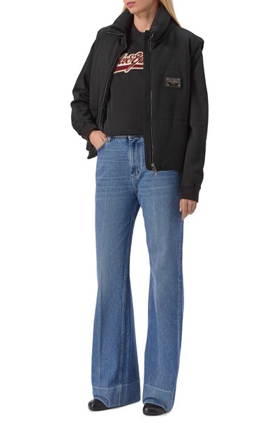 Утепленный жилет из вискозы DOLCE & GABBANA, арт. F9R23T/GF790, фото 2