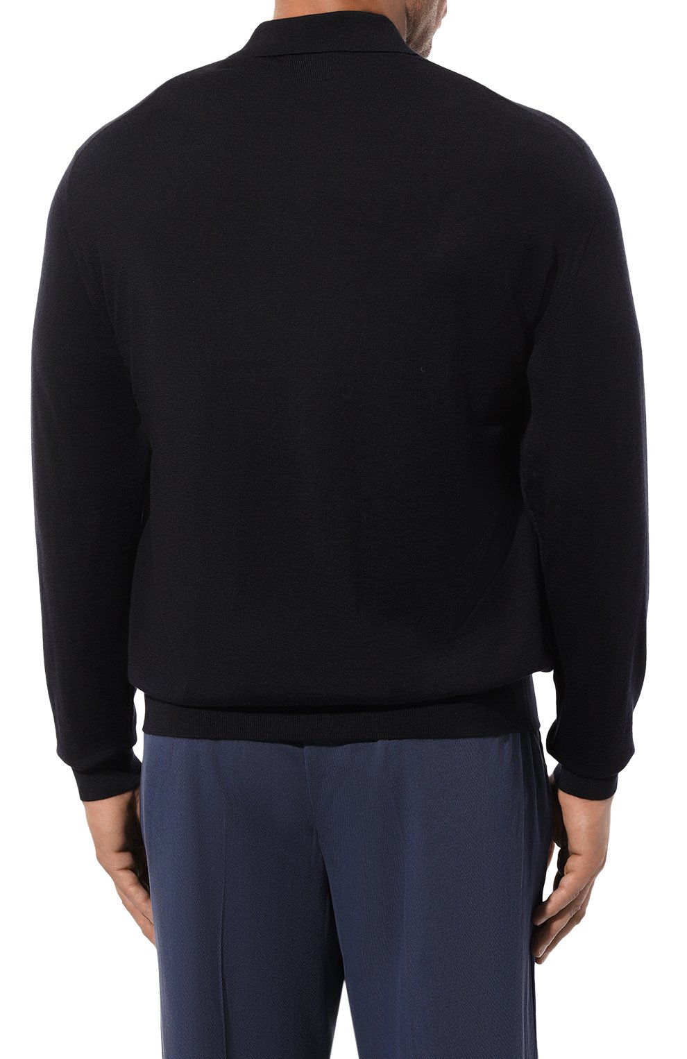 Поло из шерсти и кашемира CORTIGIANI, арт. 1A9302, фото 4