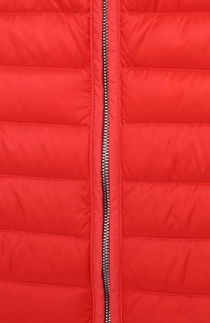 Детская куртка с капюшоном MONCLER ENFANT красного цвета, арт. E1-954-46305-99-C0009/8-10A | Фото 3 (Рукава: Длинные; Материал подклада: Синтетический материал; Статус проверки: Проверено, Проверена категория; Материал внешний: Синтетический материал; Кросс-КТ: Ветровка, Демисезон; Материал сплава: Проверено, Проставлено; Драгоценные камни: Проставлено)