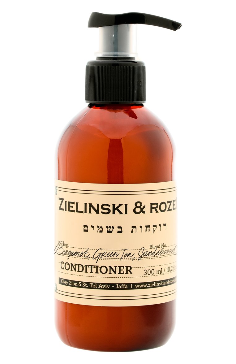 Кондиционер для волос бергамот, зеленый чай, сандал (300ml) ZIELINSKI&ROZEN бесцветного цвета, арт. 7290116443959 | Фото 1 (Региональные ограничения белый список (Axapta Mercury): Не проставлено; Нос: Не проставлено; Назначение: Для волос; Тип продукта: Кондиционеры; Тип волос: Для всех типов волос; Косметика кросс-кт: Уход У)