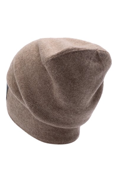 Кашемировая шапка TEGIN бежевого цвета по цене 14850 руб., арт. 1104, фото 3 Кашемировая шапка TEGIN, арт. 1104, фото 3