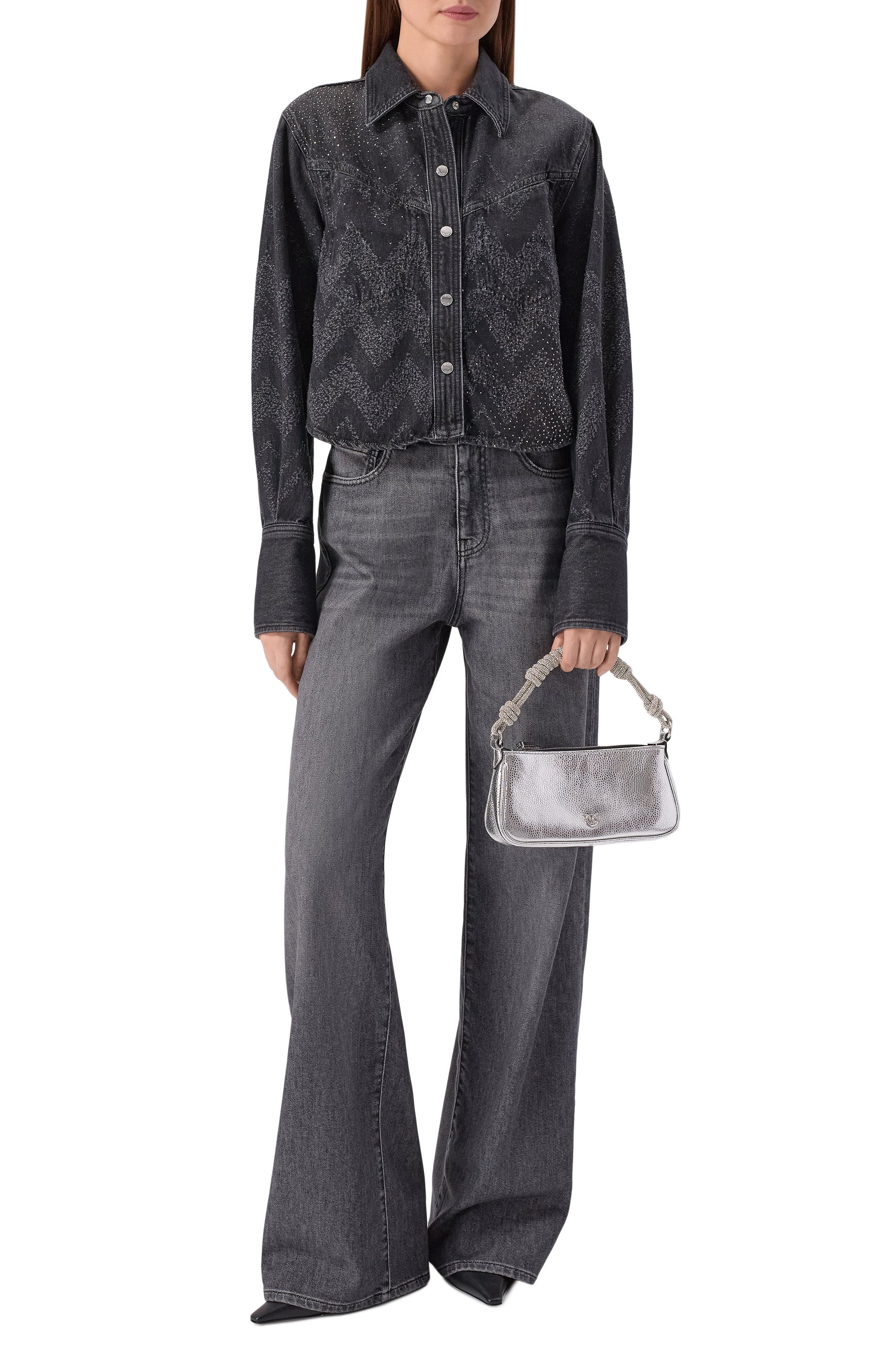 Сумка half moon baguette mini PINKO, арт. 105915/A2WD, фото 7