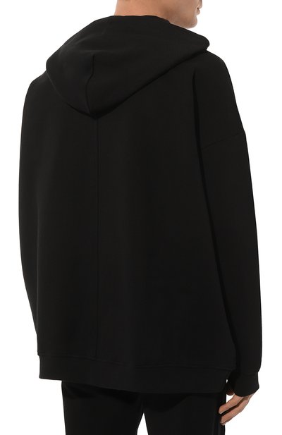 Хлопковая толстовка rick owens x champion RICK OWENS черного цвета по цене 79150 руб., арт. CM01D0463/CHFE, фото 4 Хлопковая толстовка rick owens x champion RICK OWENS, арт. CM01D0463/CHFE, фото 4