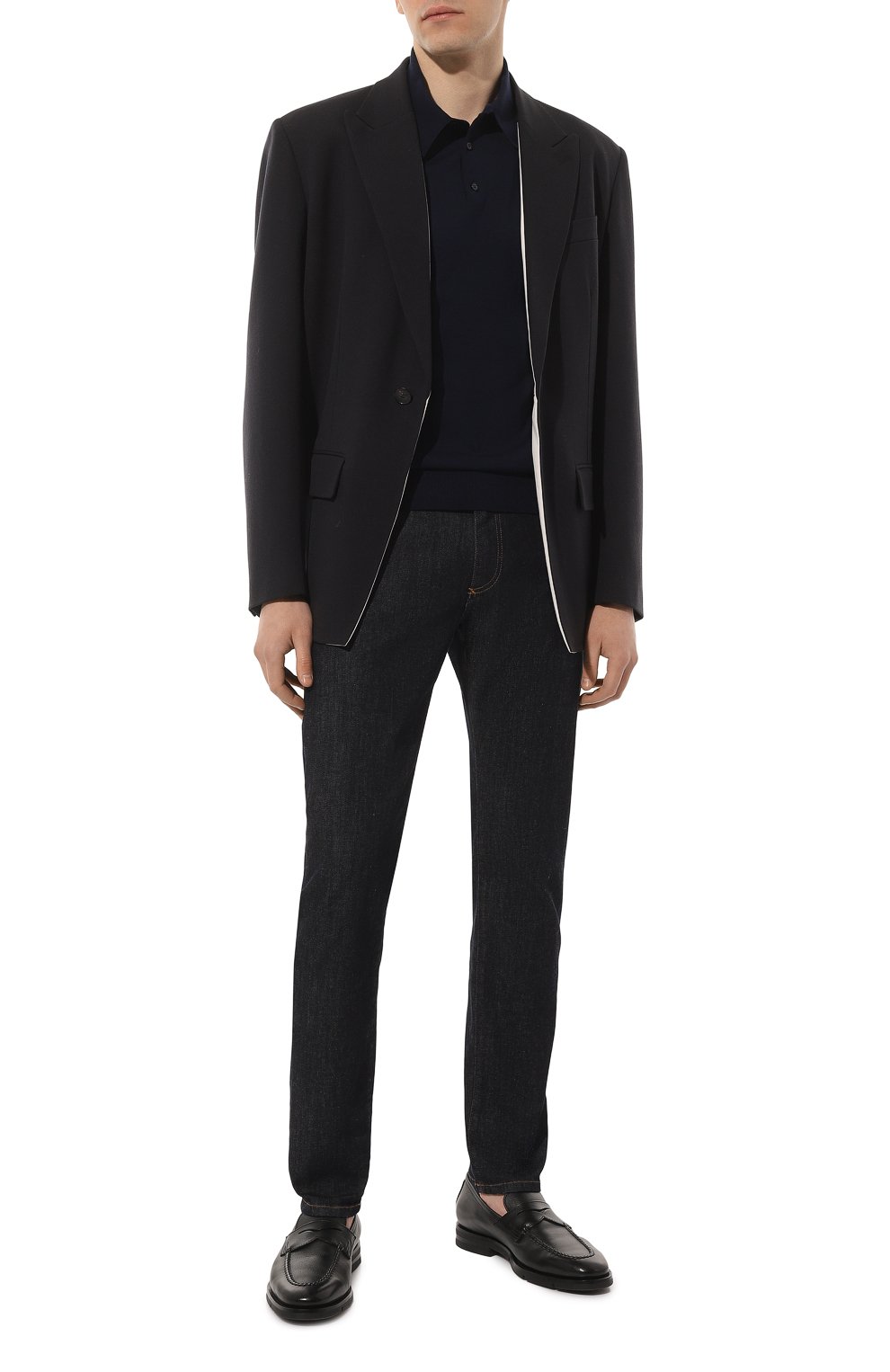 Хлопковое поло DOLCE & GABBANA, арт. GXM46T/JACU7, фото 2