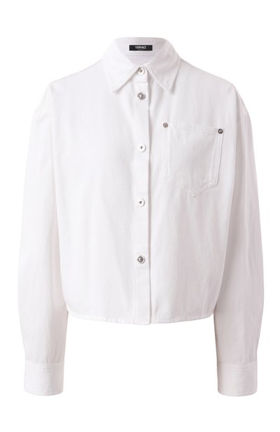 Джинсовая рубашка VERSACE, арт. 1019018/1A13651, фото 1