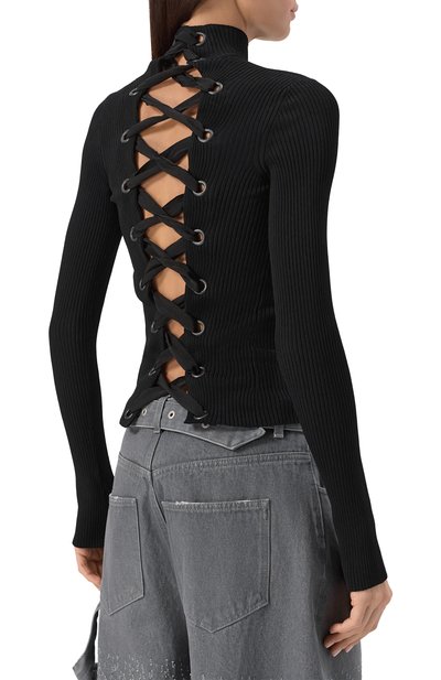 Водолазка из вискозы BALENCIAGA, арт. 828347/T5230, фото 4