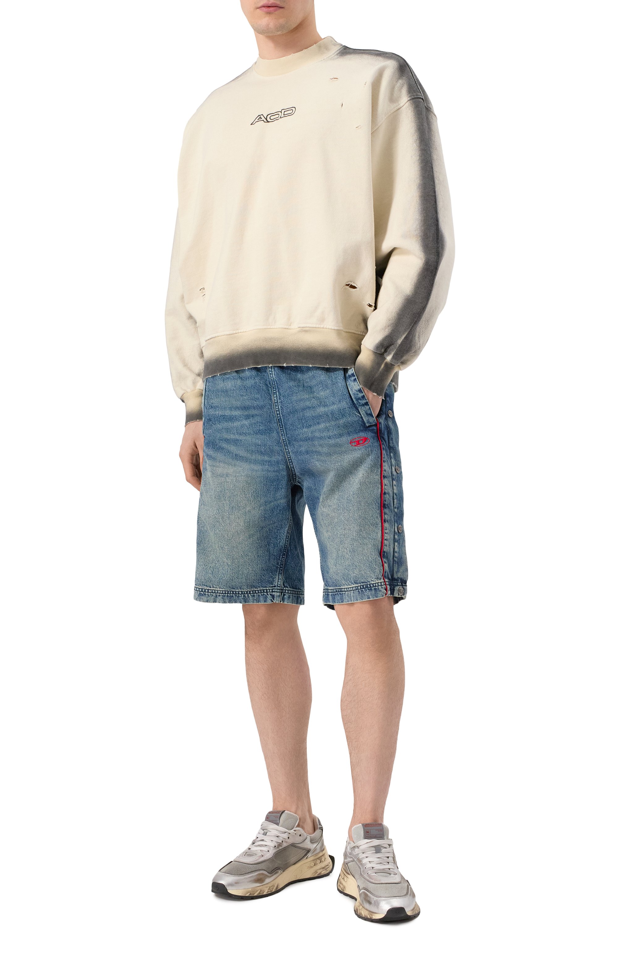 Хлопковый свитшот AN OTHER DATE, арт. S25MA0DSW175, фото 2