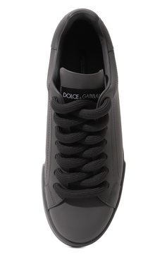 Кожаные кеды portofino DOLCE & GABBANA, арт. CS1761/AB939, фото 6