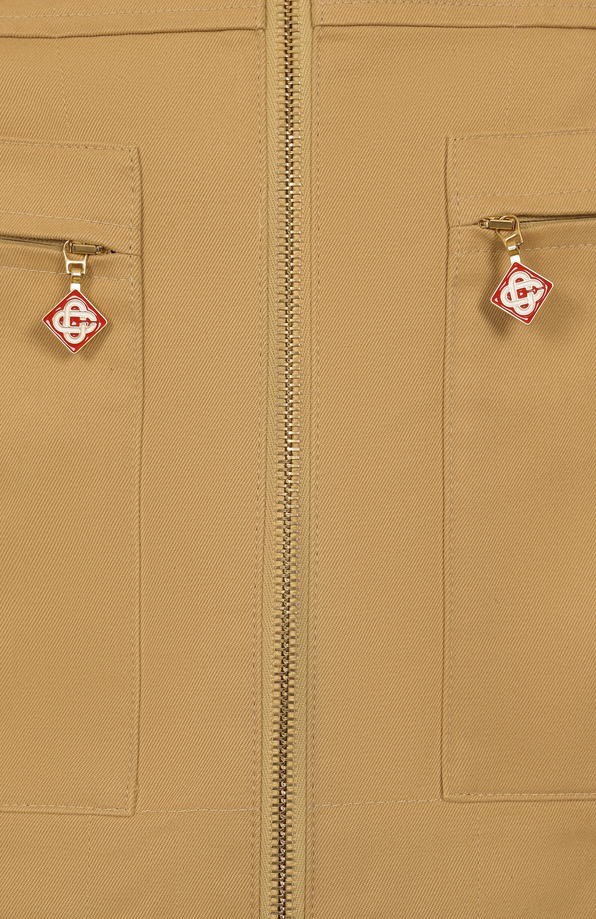 Хлопковая куртка-рубашка CASABLANCA, арт. MS25-JK-341-01, фото 6