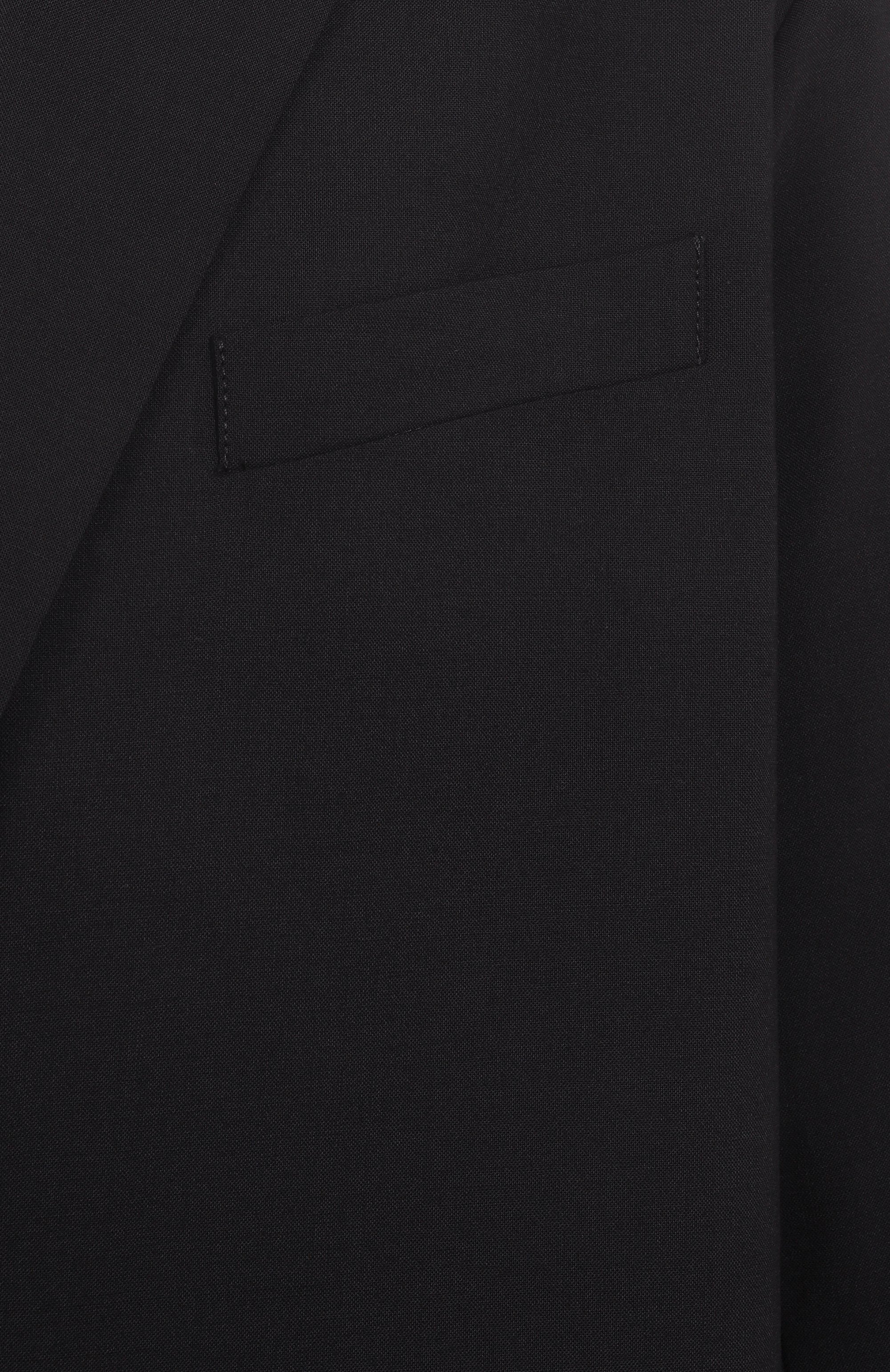 Однобортный пиджак ANDREA YA'AQOV черного цвета по цене 87550 руб., арт. 25MITH40, фото 8 Однобортный пиджак ANDREA YA'AQOV, арт. 25MITH40, фото 8