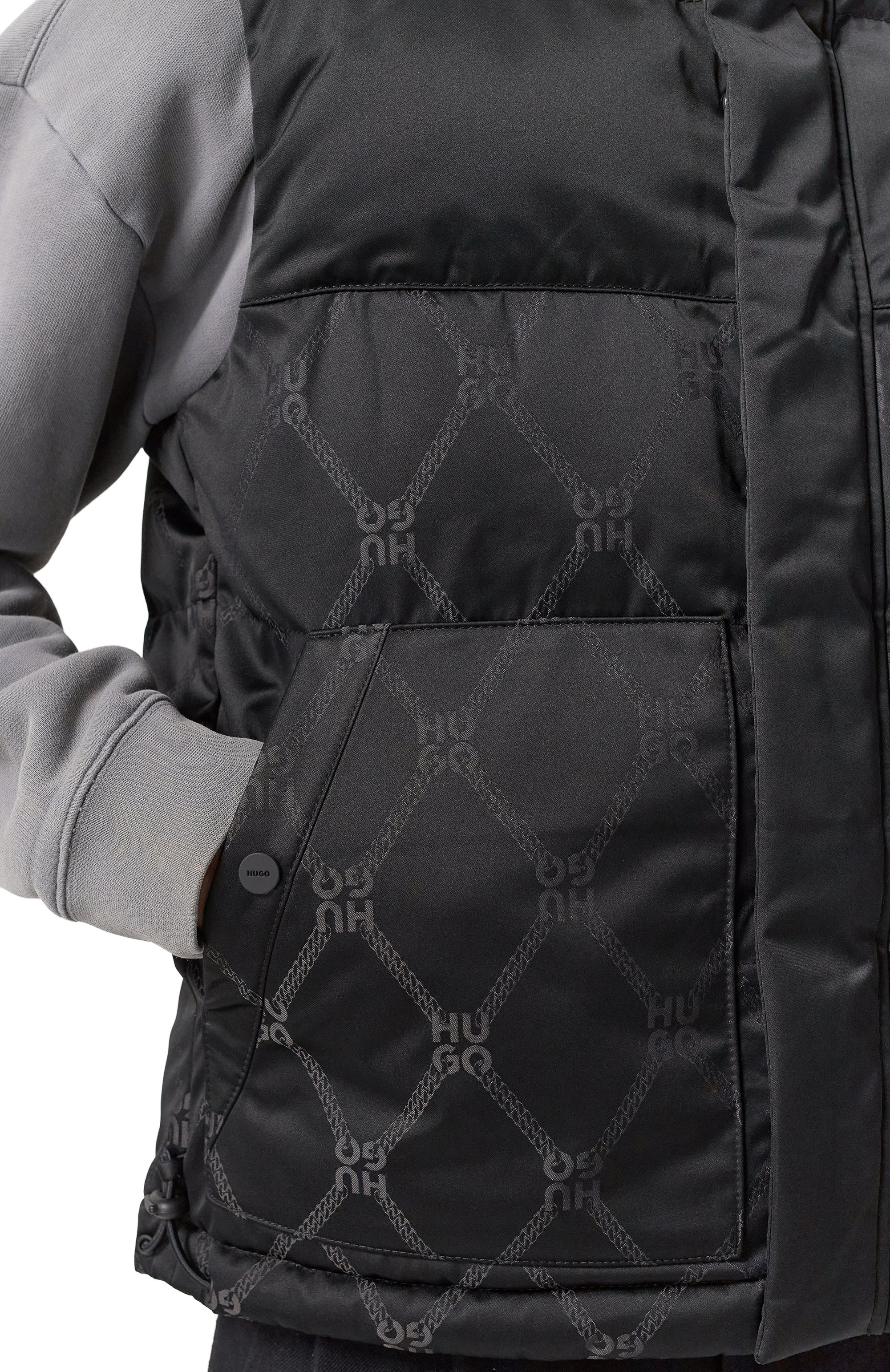 Утепленный жилет HUGO, арт. 50525366, фото 5