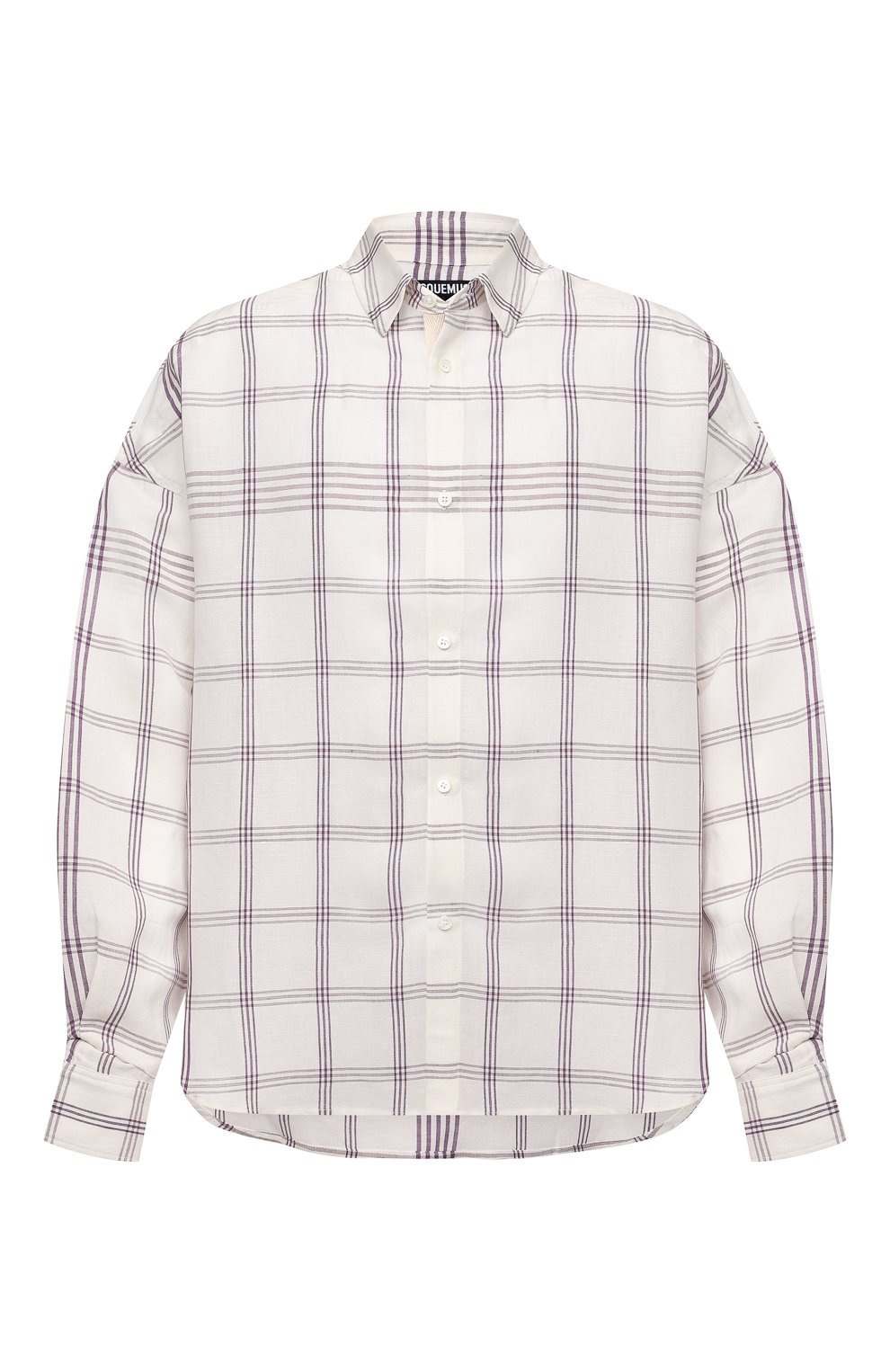 Рубашка из вискозы и льна JACQUEMUS, арт. 215SH05/125613, фото 1